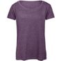 B&C Collection Triblend /Women heather_purple