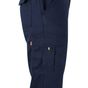 Velilla Pantalon multipoches bicolore haute visibilité navy/fluo_yellow