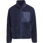 Build Your Brand Bonded Sherpa Jacket navy