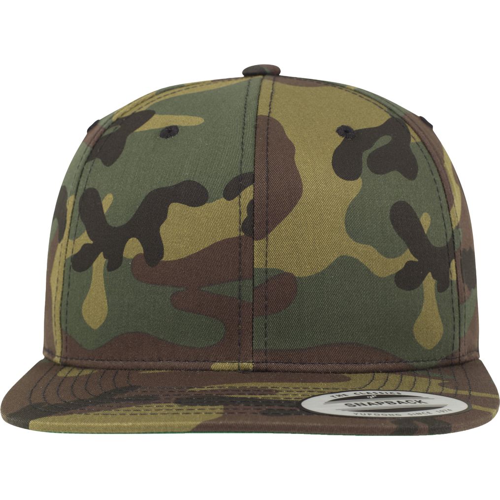 Camo Classic Snapback Cap flexfit