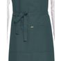 SG Accessories - Bistro Provence - Eyelet Bib Apron with Pocket enamel_blue