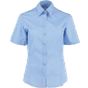 Kustom Kit Women' Business Shirt Short Sleeve Light blue