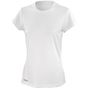 Spiro Women's Spiro quick dry short sleeve t-shirt white