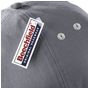 Beechfield Casquette Ultimate 5 panneaux à visière sandwich graphite_grey/oyster_grey