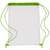 L-merch Transparent PVC Drawstring Backpack light_green