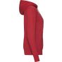 fruit of the loom Ladies classic hooded sweat red