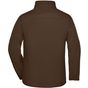 James&Nicholson Men's Softshell Jacket brown