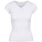 Build Your Brand Ladies Basic Tee white
