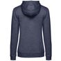 B&C Collection #Hoodie /women French Terry heather_navy