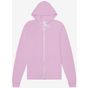 Bella Unisex sponge fleece full-zip hoodie lilac