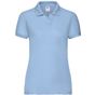 fruit of the loom 65/35 Polo Lady-Fit sky_blue