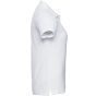 Russell Polo piqué poly/coton classique femme white