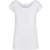 Build Your Brand Basic Ladies Wide Neck Tee - white - M