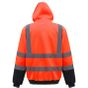 Yoko Sweatshirt capuche haute visibilité hi_vis_orange/navy