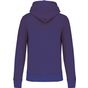 kariban Sweat-shirt écoresponsable à capuche homme deep_purple