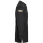 karlowsky Men's Long-Sleeve Chef Jacket Green Generation Sustainable GRS Black