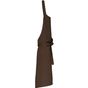 Kariban Tablier avec poche en coton Bio chocolate