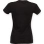 SF Clothing Women´s feel good stretch V-neck T black