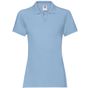 fruit of the loom Premium Polo Lady-Fit sky_blue