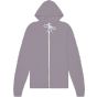 Bella Unisex sponge fleece full-zip hoodie storm