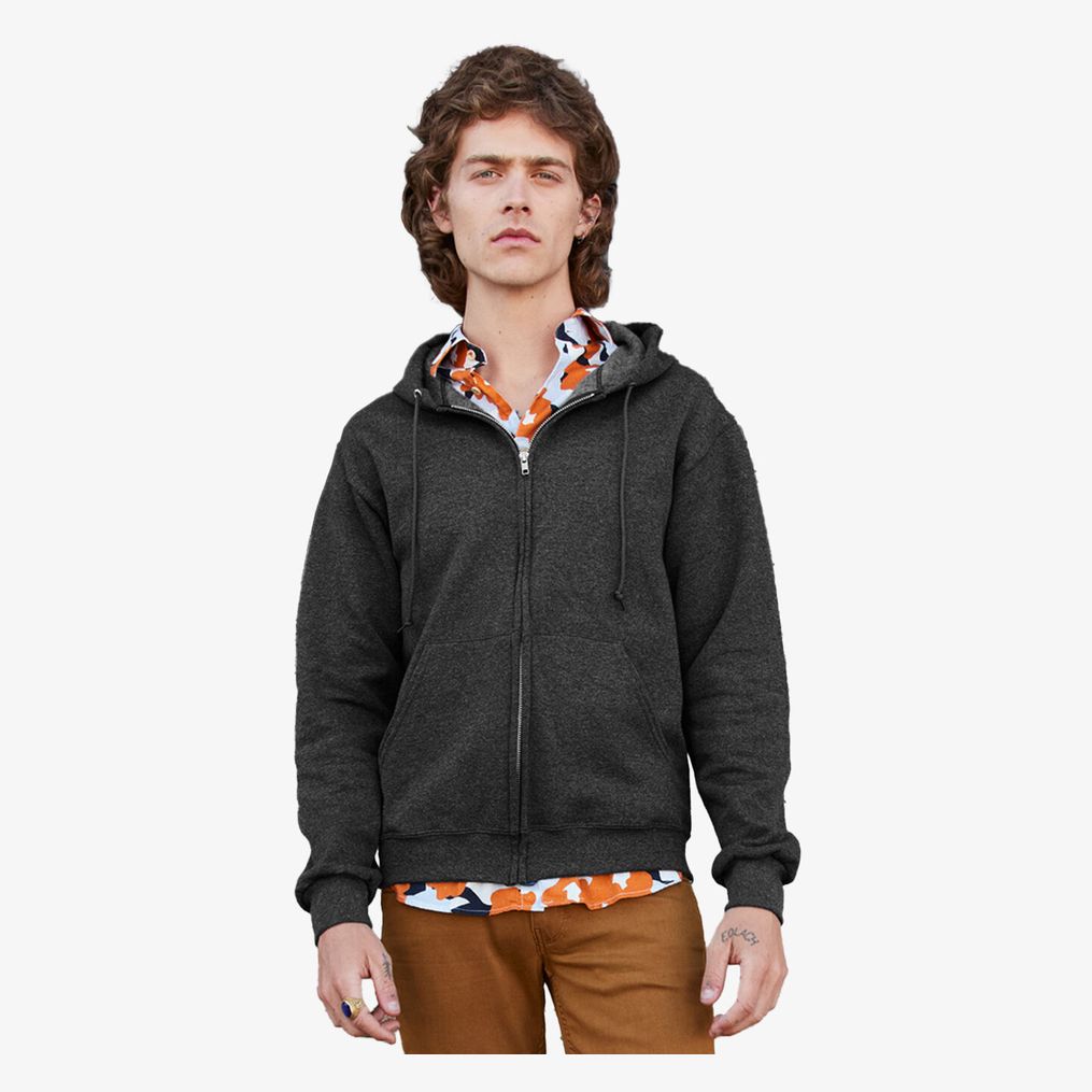 Nublend® full-zip hooded sweatshirt Jerzees