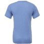 Bella Unisex triblend short sleeve tee blue_triblend
