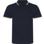 AWDis Just Polos Stretch tipped polo navy/white