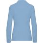 WK Designed To Work Polo manches longues femme sky_blue