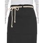 SG Accessories - Bistro Corsica - Cord Bistro Apron with Pocket black