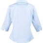 Premier Chemisier popeline manches 3/4 light_blue