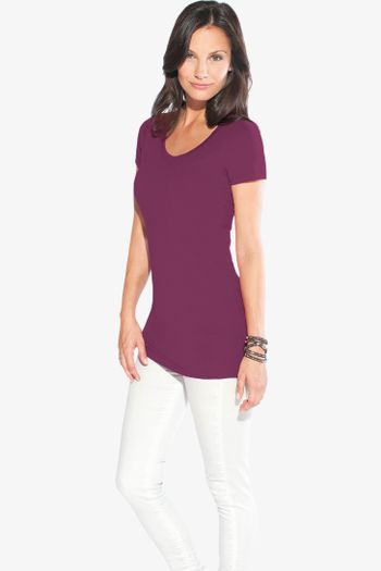 Image produit Women´s Slim Fit V-Neck-T Long