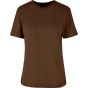 Build Your Brand Ladies Everyday Tee chocolate_brown