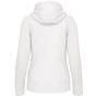 kariban sweat-shirt zippé capuche femme white