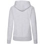 fruit of the loom Classic Hooded Sweat Lady-Fit gris_chine