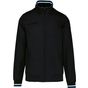 Kariban Blouson city black/white/blue