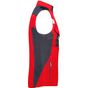 James&Nicholson Craftsmen Softshell Vest -STRONG- red/black