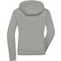 James&Nicholson Ladies´ Hooded Softshell Jacket light_grey/black