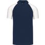 Kariban Polo Baseball navy/white