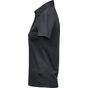 Tee Jays Women's pima cotton polo black