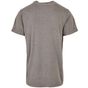 Build Your Brand Acid Washed Round Neck Tee asphalt