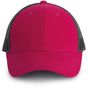 K-up Casquette Trucker - 6 panneaux fuchsia/dark_grey