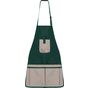 WK-Designed-To-Work Tablier de jardinier imperméable écoresponsable unisexe bottle_green/beige