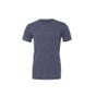 Bella Unisex heather cvc short sleeve tee heather_navy
