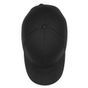 Beechfield Casquette à 6 panneaux en coton biologique black