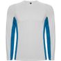 Roly Sport Shanghai L/S blanc/bleu_royal