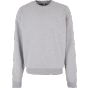 Build Your Brand Ultra Heavy Cotton Crewneck heather_grey