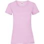 fruit of the loom Tee-shirt femme Valueweight rose_pale