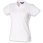 Henbury Ladies Coolplus Polo Shirt white