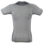 Tombo Men's slim fit T-shirt grey_marl