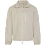 Front Row Recycled sherpa fleece natural